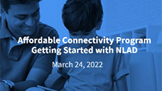 Previous Trainings ACP Getting Started with NLAD – March 24, 2022