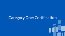 FCC Form 471 Category One: Certification