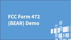 E-Rate System Consolidation FCC Form 472 (BEAR) Demo