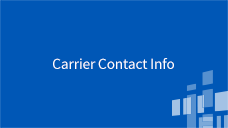 FCC Form 481 Carrier Contact Info